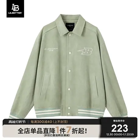 Lilbetter男士外套潮流复古男装新款2024春季美式上衣休闲夹克LB商品大图