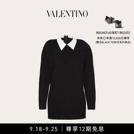 【新品】华伦天奴VALENTINO女士羊毛针织衫商品大图