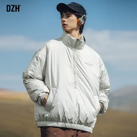 男士情侣棉服男冬季加厚男装2023新款户外短款棉衣外套男款面包服商品大图