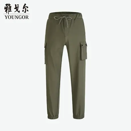 雅戈尔官方男士休闲长裤秋冬新款官方商务休闲时尚工装长裤男商品大图