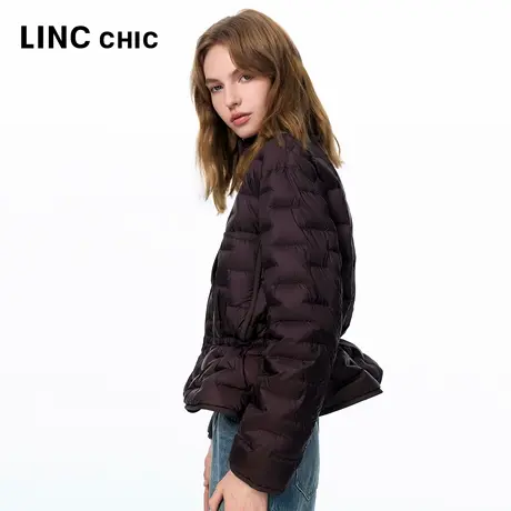 LINCCHIC金羽杰2025年秋季新款超轻芭蕾感短款轻薄羽绒服女1306Y商品大图