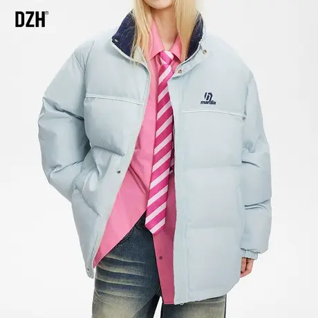 情侣立领棉衣男冬季加厚棉袄外套2024新款刺绣棉服男士冬装防寒服商品大图