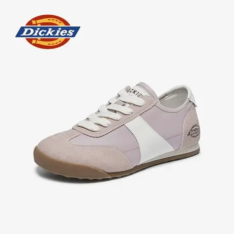 Dickies德训鞋女2025春季新款多巴胺粉休闲运动鞋女平底阿甘鞋子图片