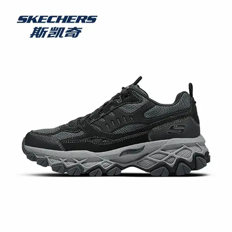 Skechers/斯凯奇男鞋夏季新款黑武士运动鞋男士老爹鞋黑色休闲鞋商品大图