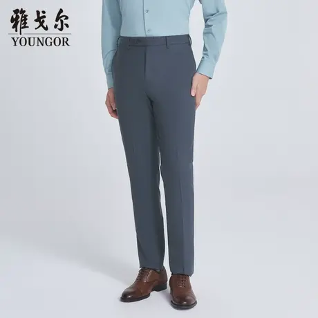 雅戈尔奥莱 商场同款男士西裤秋季新款官方商务休闲上班穿长裤男商品大图