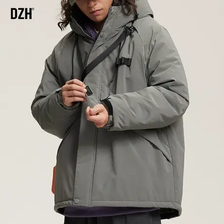 男士冬季外套男棉服潮高级感工装美式棉服男款2023新款防寒服冬装商品大图