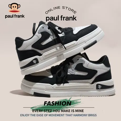 大嘴猴女鞋秋季小白鞋2023新款百搭爆款熊猫鞋厚底运动休闲板鞋子商品大图