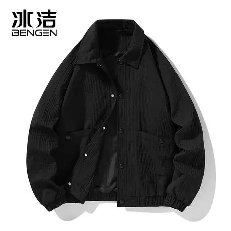 冰洁青少年2023春秋新款外套男潮牌痞帅工装防风户外夹克潮XT商品大图