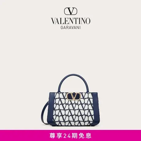 【24期免息】华伦天奴女士 VLOGO SIGNATURE V标志印花小号手袋商品大图