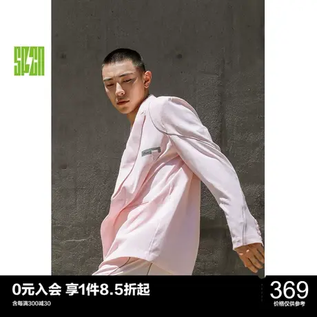太平鸟SPCN廓形西装外套女男秋新款西服外套商场图片