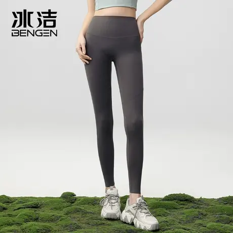 冰洁鲨鱼裤女外穿2024春秋薄款新款高腰瑜伽芭比裤紧身提臀收腹商品大图