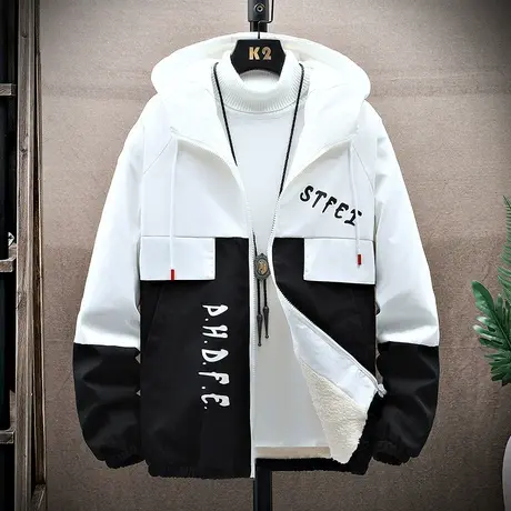 外套男士2023新款秋季韩版潮流休闲上衣春秋衣服秋装工装男装夹克商品大图