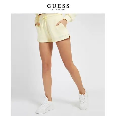 【38上新季】GUESS 新品女士休闲抽绳运动休闲短裤商品大图