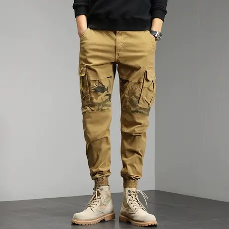 夏季男裤宽松工装裤时尚裤子男款潮流高级感百搭裤子休闲裤商品大图