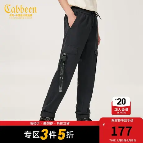 卡宾男装工装牛仔裤夏季款潮流街头长裤时尚F商品大图