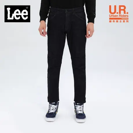 Lee修身牛仔裤 商场同款男黑色时尚L395033YV898图片