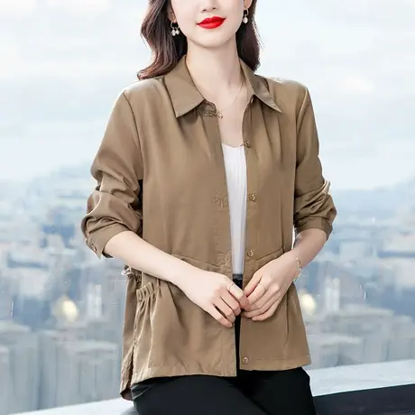 小香风女士短外套女春秋季2023年新款早秋上衣百搭薄款甜酷小个子商品大图