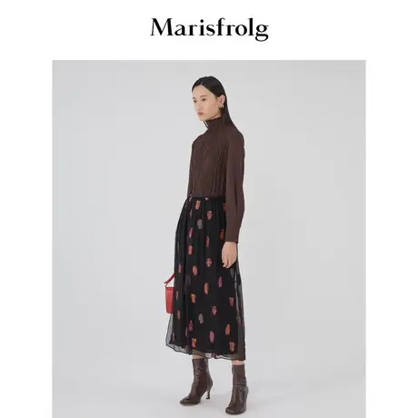 【奥莱清仓保暖季特价 】玛丝菲尔半身裙图片