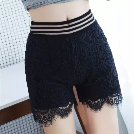 夏天JK裙防走光保险裤外穿短裤蕾丝打底裤薄款女夏季裙子安全裤夏商品大图