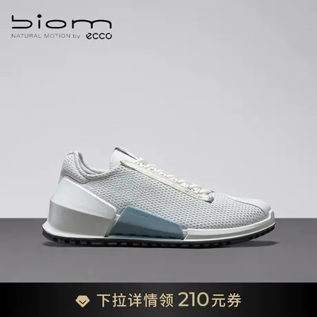 ECCO爱步真皮运动鞋男 缓震跑步鞋透气健身鞋 健步BIOM2.0 800684图片