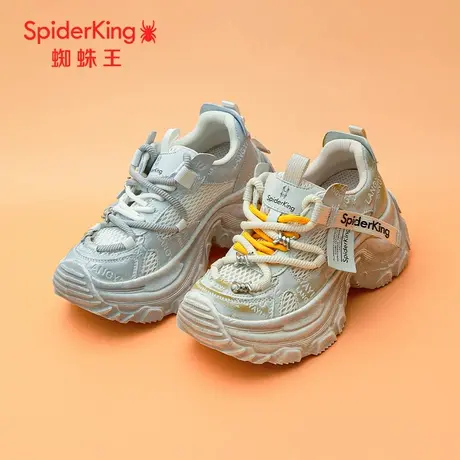 SPIDER KING/蜘蛛王正品女老爹鞋2025秋新款运动网面透气厚底潮酷商品大图