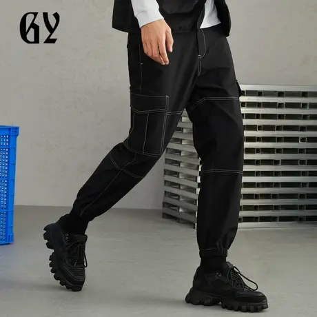 雅戈尔奥莱 GY男装休闲长裤秋季官方潮流青年时尚休闲裤男商品大图