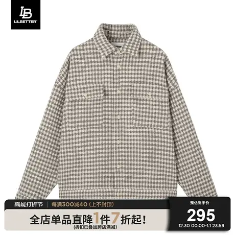 Lilbetter男士夹克外套痞帅高级感男装休闲复古上衣宽松百搭褂子商品大图