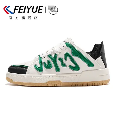 feiyue/飞跃休闲鞋男鞋秋季款时尚街拍板鞋百搭运动情侣鞋潮730图片