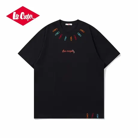 Lee Cooper/李库珀 多巴胺半袖短袖T恤男夏宽松休闲男女同款上衣商品大图