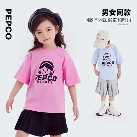 小猪班纳童装25年夏装新款儿童上衣小童女童短袖T恤宝宝夏季商品大图