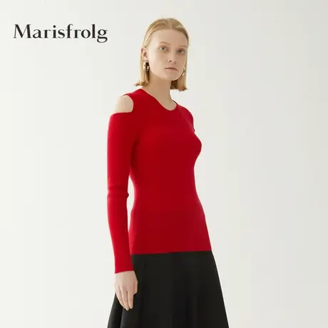 玛丝菲尔毛针织衫商品大图