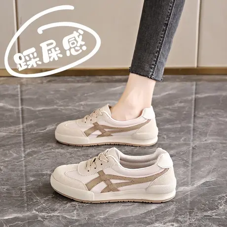 休闲女鞋2025新款春夏运动鞋百搭复古阿甘鞋软底妈妈单鞋大码4142图片