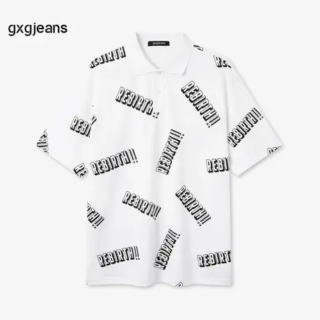 gxg.jeans商场同款男装夏季新款POLO衫JE1240268D图片