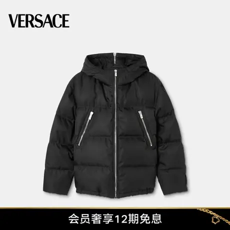 【甄选礼物】VERSACE/范思哲 男士锦纶羽绒夹克商品大图