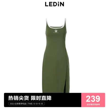 【商场同款】乐町休闲背心裙23秋美式甜辣背心连衣裙C2FAD3501图片