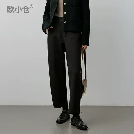 【直播间专享】轻量保暖系列小个子友好香蕉裤梨型友好九分裤商品大图