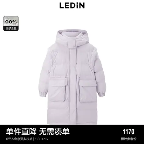 【商场同款】乐町甜系工装羽绒服女冬季新款外套C1ACD4519图片