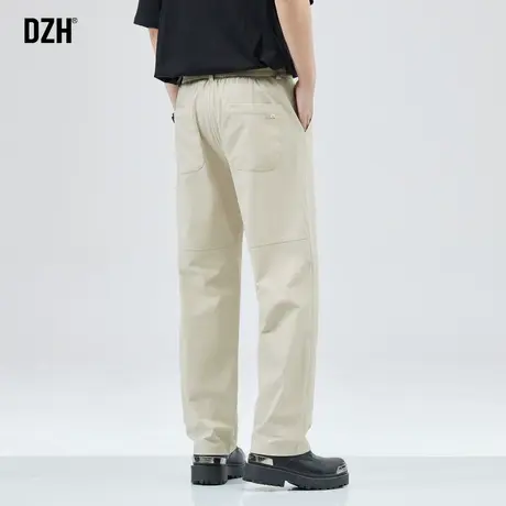 男士直筒裤美式工装裤男休闲长裤2024年春季新款潮牌宽松裤子男款商品大图
