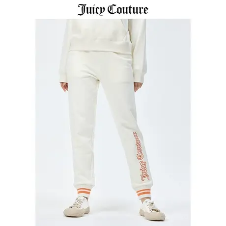 Juicy Couture橘滋休闲裤女春季新款美式运动宽松束脚针织长裤商品大图