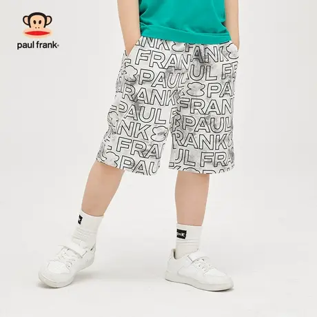 大嘴猴童装男童短裤夏季薄款中大童儿童裤子潮帅气时髦休闲五分裤商品大图