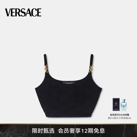 【ICONS系列】VERSACE/范思哲 女士La Greca Medusa提花短款上衣商品大图