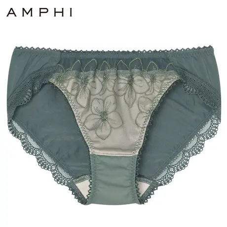 amphi华歌尔旗下 日系少女唯美轻薄蕾丝三角裤内裤AP3529商品大图