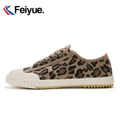 feiyue/飞跃透气网面休闲鞋女鞋官方春季款低帮百搭舒适运动板鞋商品大图