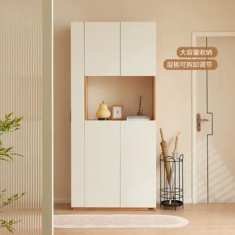 全友家居现代简约玄关柜北欧风隔断客厅柜鞋柜入户玄关柜商品大图