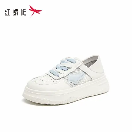 红蜻蜓女鞋耐磨夏季新款超轻平底休闲小白鞋运动学生板鞋B4108001图片