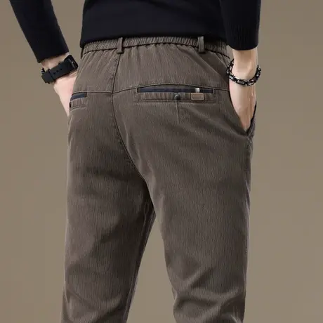 2023年新款商务正装西裤冬季男士男装直筒休闲裤子秋冬款冬天男裤商品大图