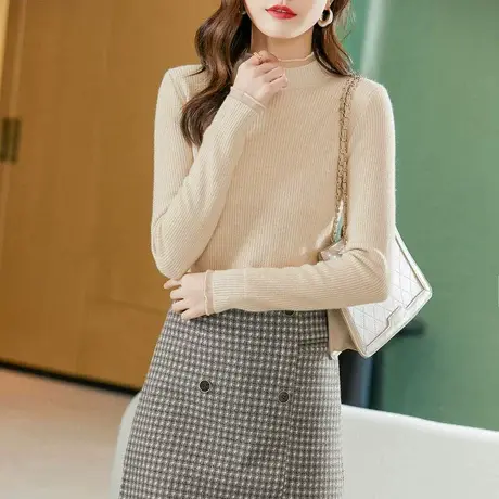 时尚保暖套头针织衫图片