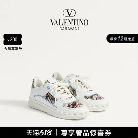 [礼物][12期免息]华伦天奴VALENTINO男士 FREEDOTS 小牛皮运动鞋图片