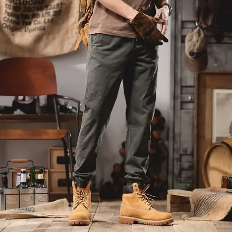 Modi Nick/摩帝尼克时尚潮流百搭男士工装裤休闲束脚工装裤潮流商品大图