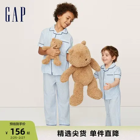 Gap新生婴儿可爱毛绒布莱纳小熊玩具565786秋季款布偶娃娃大号商品大图